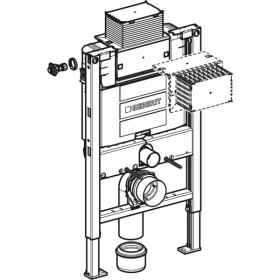 Geberit Duofix Omega Stelaż podtynkowy do WC 50/82/14 cm (111.003.00.1)