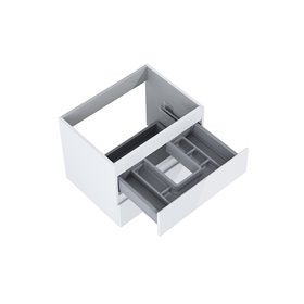 Oltens Vernal szafka z umywalką biały połysk 60 cm (68002000)