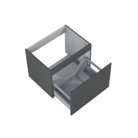 Oltens Vernal szafka z umywalką grafit mat 60 cm (68012400)