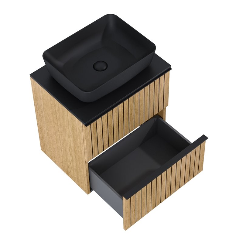 Elita Asami Szafka pod umywalkę 2S 60 cm dąb naturalny fornir (RE010600156690)