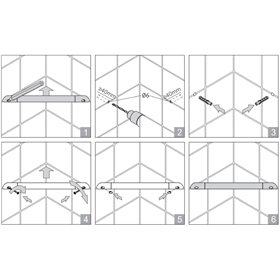 Stella koszyk narożny 24×24×7 z antypoślizgowym białym uchwytem chrom 16.039-w