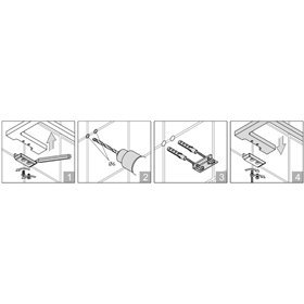 Stella Milano uchwyt łazienkowy 30 chrom 12.910
