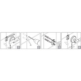 Stella Monaco uchwyt łazienkowy 37 chrom 09.910