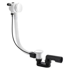 Vedo 346M/60/BI Przelew wannowy z korkiem automatycznym MINIMALISTA II