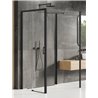 New Trendy Prime Black Kabina prysznicowa 1D kwadratowa przyścienna P 110x110x200 Active Shield 2.0  (K-1608)