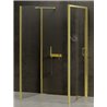 New Trendy Prime Light Gold Kabina prysznicowa 1D prostokątna przyścienna P 100x90x200 Active Shield 2.0 (K-1506)