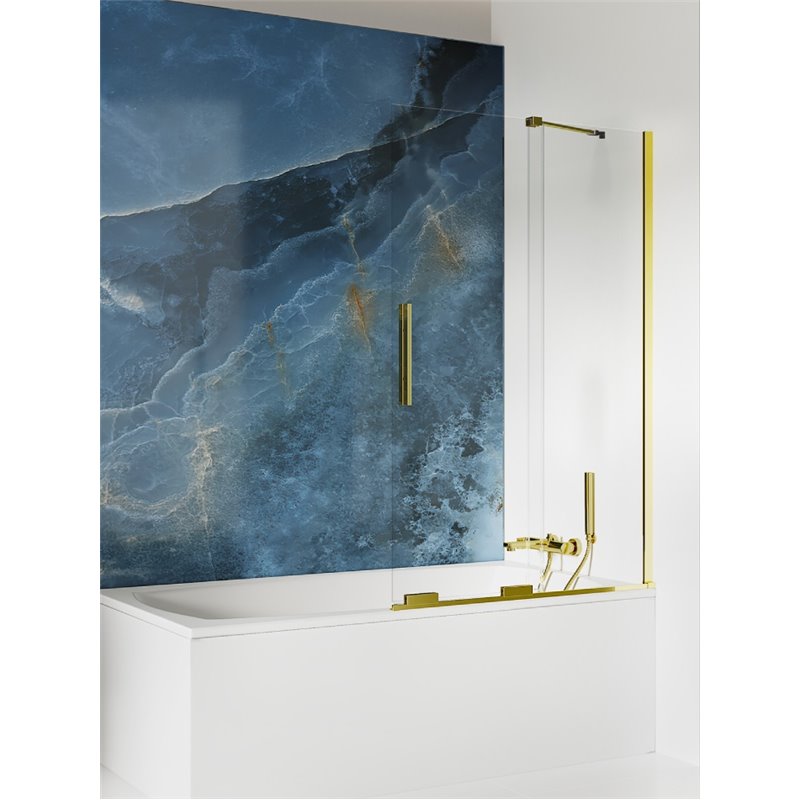 New Trendy Smart Light Gold Parawan nawannowy 1D U 80x150 Active Shield 2.0 -WSPORNIK SKOŚNY (EXK-4302-WU)