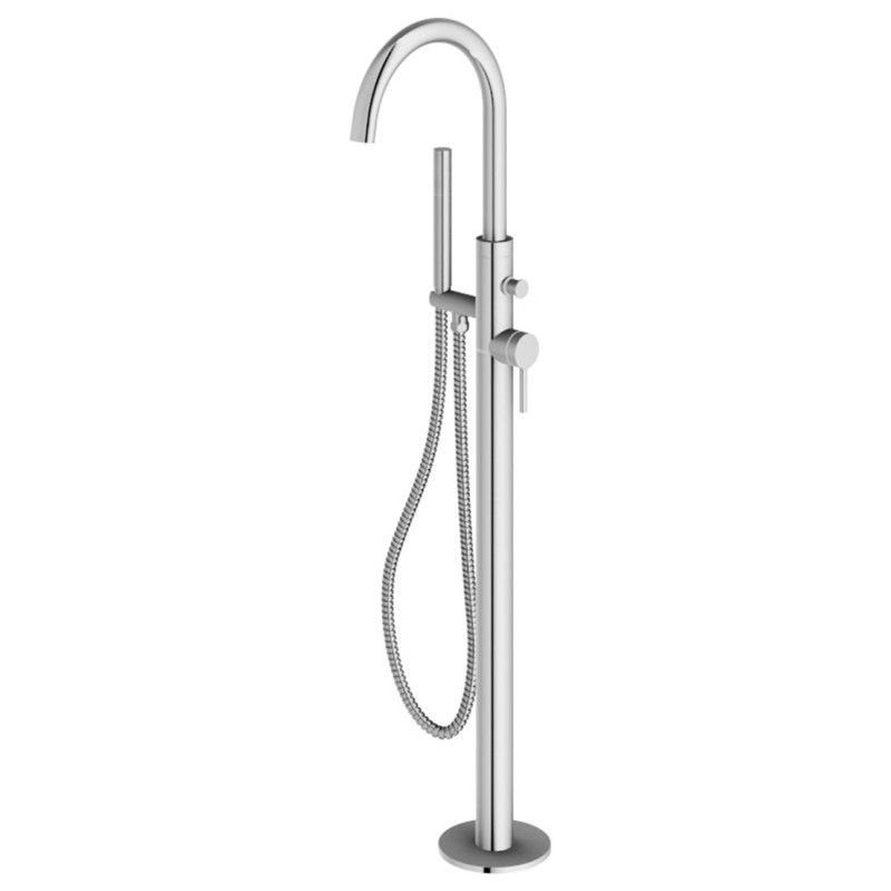 WYPRZEDAŻ ! Kohlman Axel Chrom Bateria Wannowa Wolnostojąca (QF1165A)