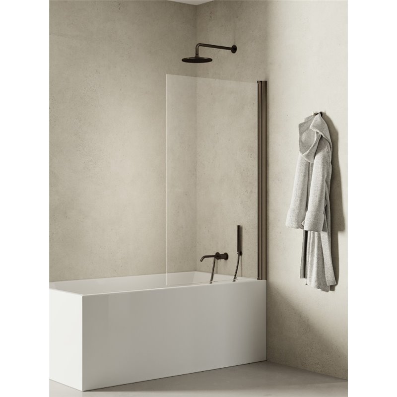 New Trendy New Soleo Gunmetal Brushed Parawan nawannowy 1D U 100x140 Active Shield 2.0  (P-0149)