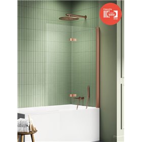 New Trendy New Soleo Copper Brushed Parawan nawannowy 1D P 110x140 Active Shield 2.0 (P-0138)