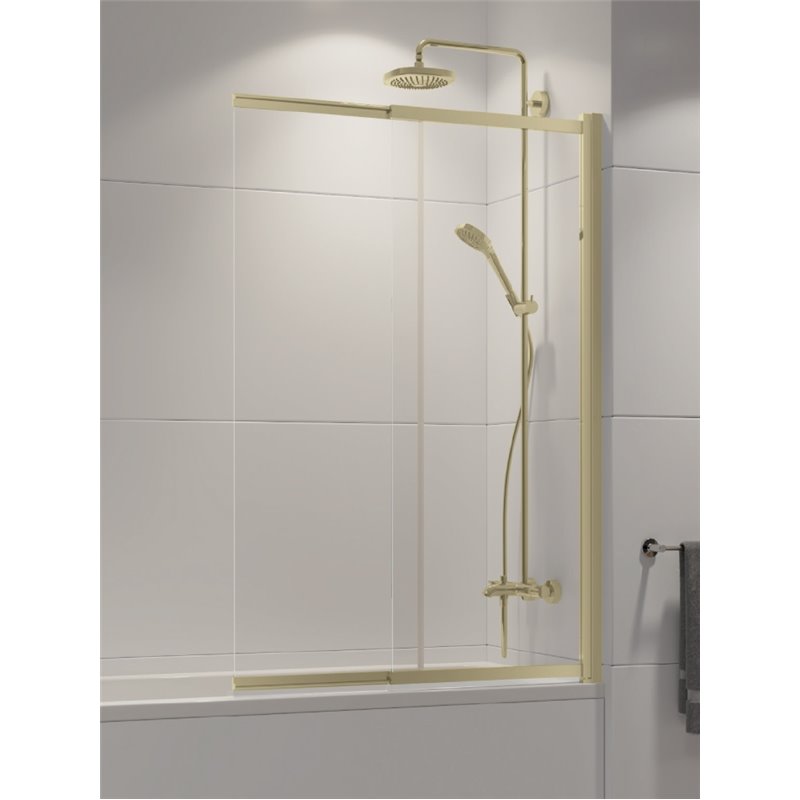 New Trendy Sensi Light Gold Parawan nawannowy 1D U 85x150 szkło czyste 5mm Active Shield 2.0 (P-0101)