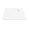 New Trendy Mild Stone Brodzik Akrylowy Kwadratowy 80x80x4,5 Biały (B-0541)
