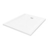 New Trendy Mild Stone Brodzik Akrylowy Prostokątny 90x70x4,5 Biały (B-0544)
