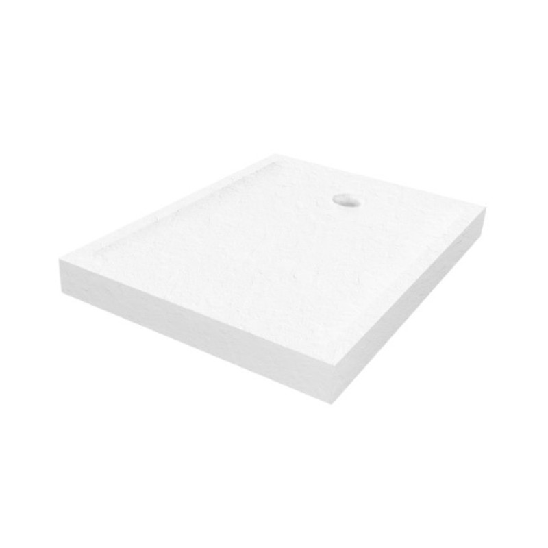 New Trendy Mild Stone Brodzik Akrylowy Prostokątny 100x70x11,5 Biały (B-0524)