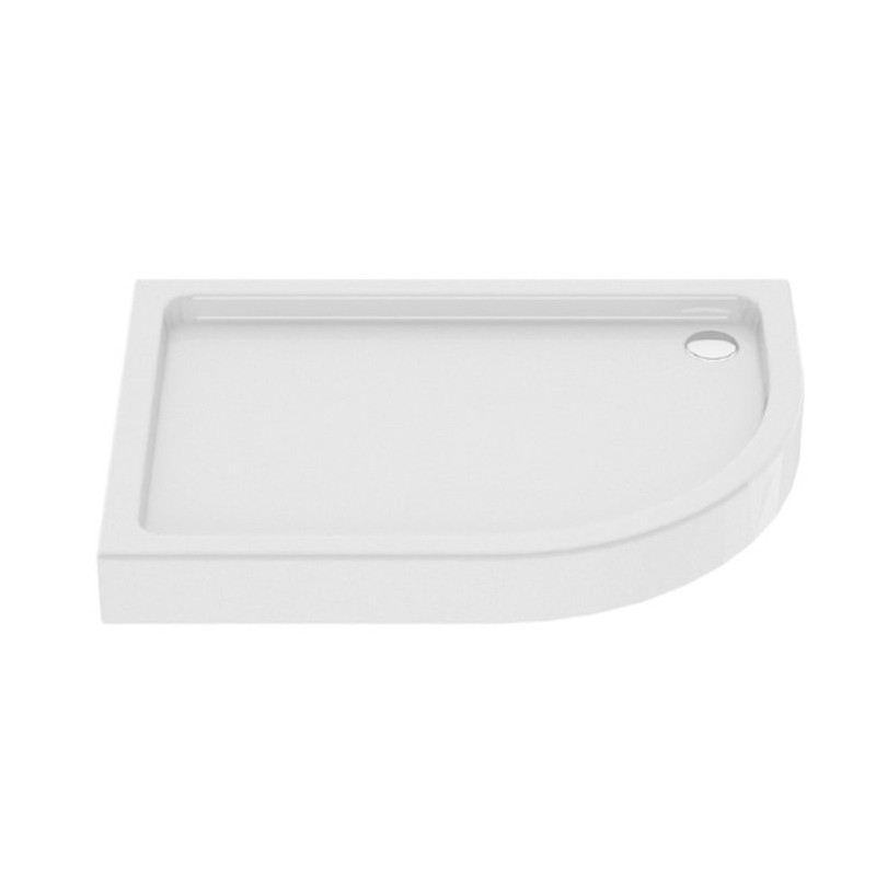 New Trendy New Maxima Brodzik asymetryczny lewy 120x85x14 cm (B-0376)