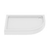 New Trendy New Maxima Brodzik asymetryczny lewy 120x85x14 cm (B-0376)