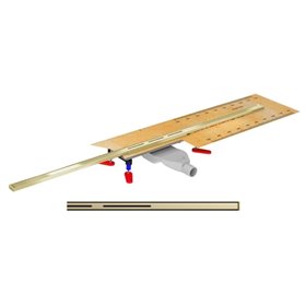 Wiper Intensi 316 Odpływ liniowy LAN Bright Gold 40 - 120 cm do docinania (500.0259.47.120)