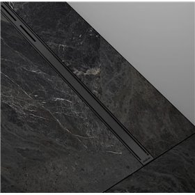 Wiper Intensi 316 Odpływ liniowy LAN Graphite Black 40 - 150 cm do docinania (500.0259.53.150)