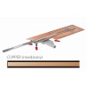 Wiper Intensi 316 Odpływ liniowy LAN Copper 40 - 120 cm do docinania (500.0259.61.120)