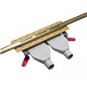 Wiper Intensi 316 Odpływ liniowy z podwójnym syfonem LAN Bright Gold 40 - 120 cm do docinania (500.0211.47.120)