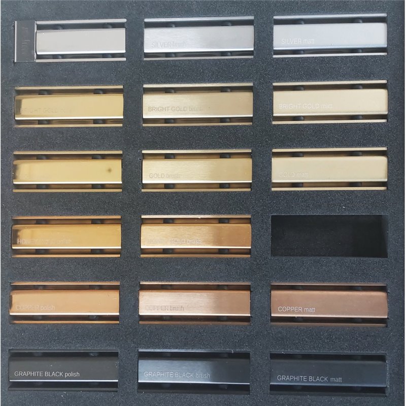 Wiper Intensi 316 Odpływ liniowy z podwójnym syfonem LIN Silver 40 - 150 cm do docinania (500.0210.31.150)