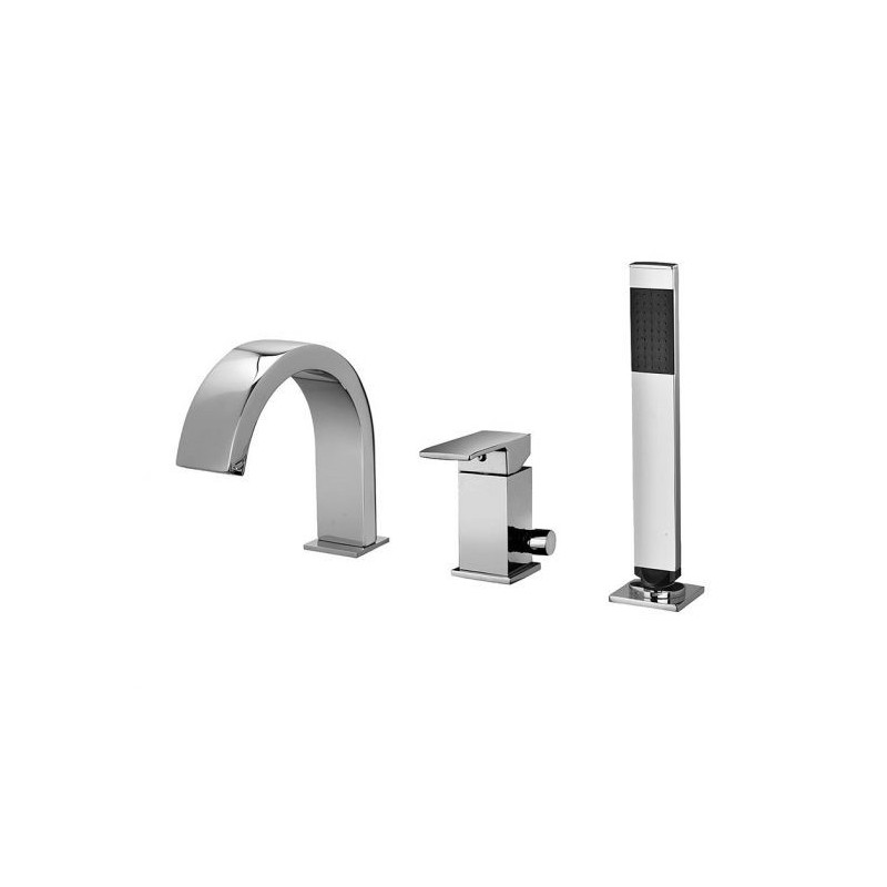 Paffoni Elle Bateria wannowa pionowa 3-otworowa EL040CR