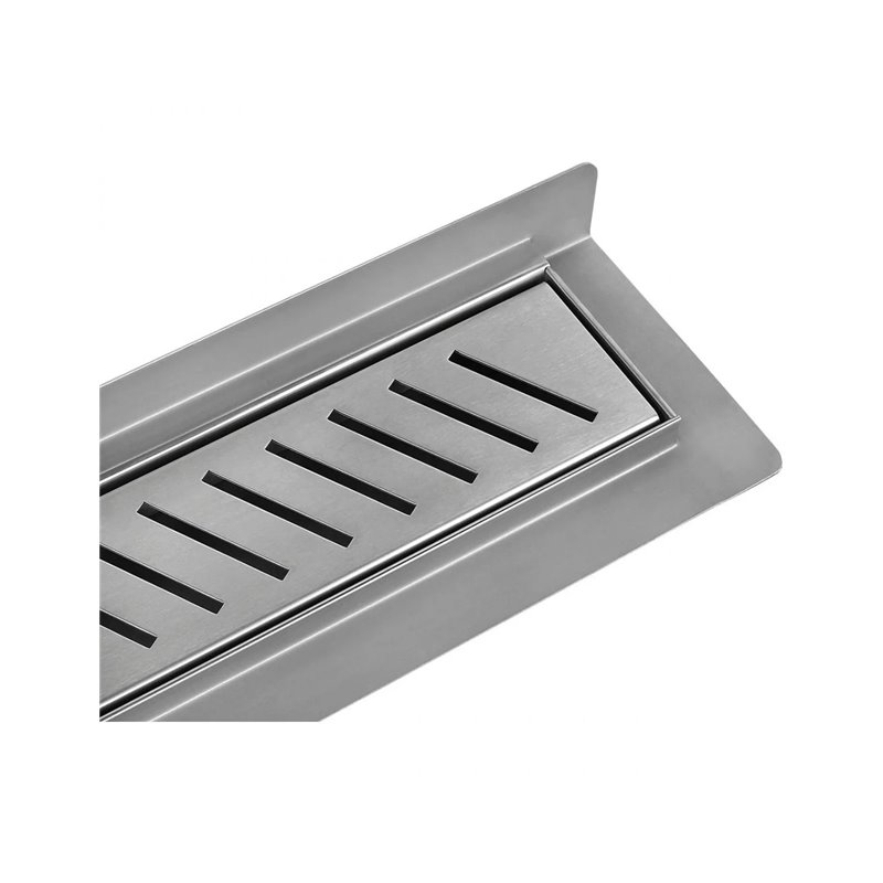 Wiper New Premium ZK Sirocco Odpływ liniowy 100 cm z niskim syfonem snake - Zestaw (Odpływ+Mankiet+Nóżki) (500.0183.01.100)