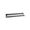 Wiper New Premium ZK White Glass Odpływ liniowy 100 cm z niskim syfonem snake - Zestaw (Odpływ+Mankiet+Nóżki) (500.0386.01.100)