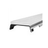 Wiper New Premium ZK White Glass Odpływ liniowy 100 cm z niskim syfonem snake - Zestaw (Odpływ+Mankiet+Nóżki) (500.0386.01.100)