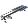 Wiper New Premium Offset Revers (Ruszt 2w1) Odpływ liniowy 70 cm z obrotowym syfonem drop 50 - Zestaw (500.0820.02.070)