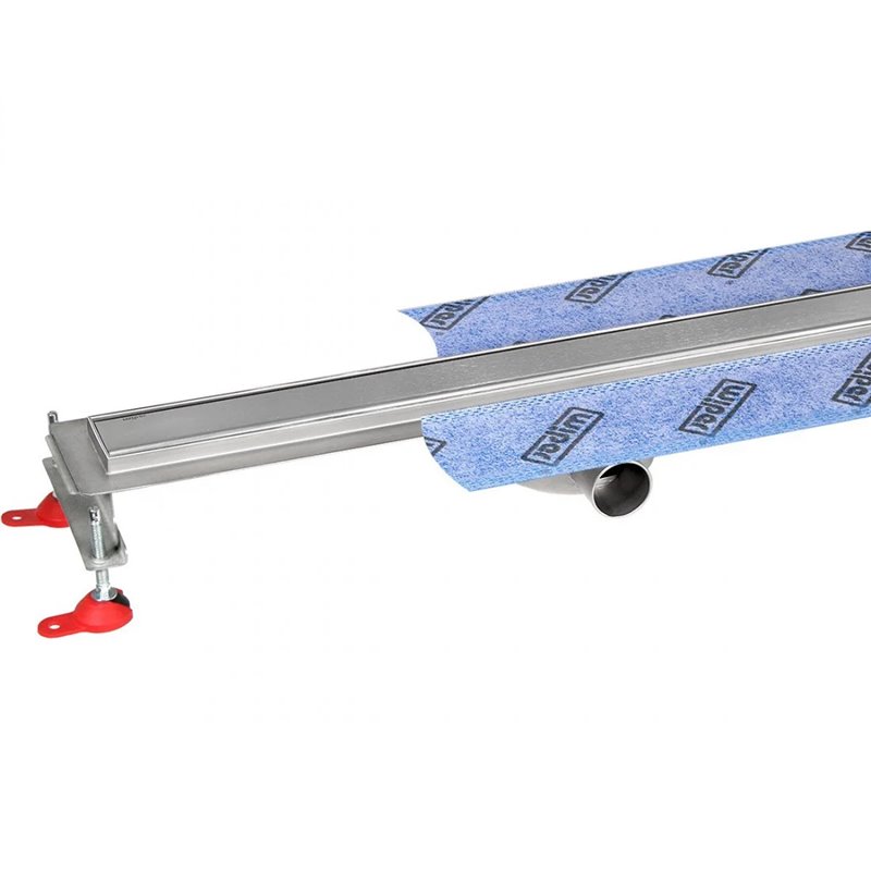 Wiper New Premium Slim Ponente Odpływ Liniowy 100 cm - Zestaw (Odpływ+Mankiet+Nóżki)