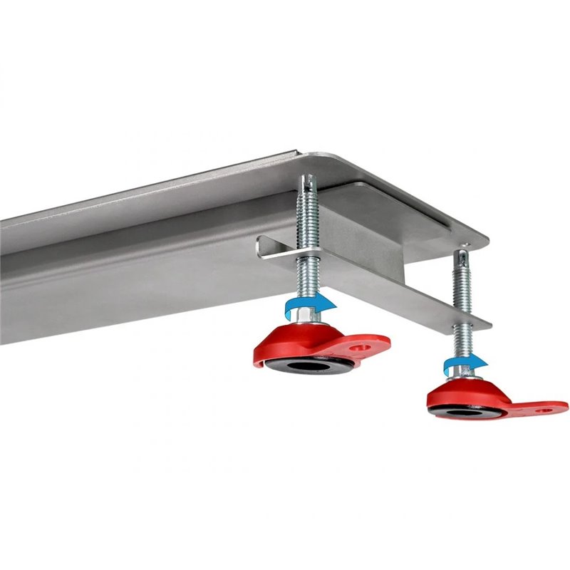 Wiper New Premium Slim Ponente Odpływ Liniowy 100 cm - Zestaw (Odpływ+Mankiet+Nóżki)