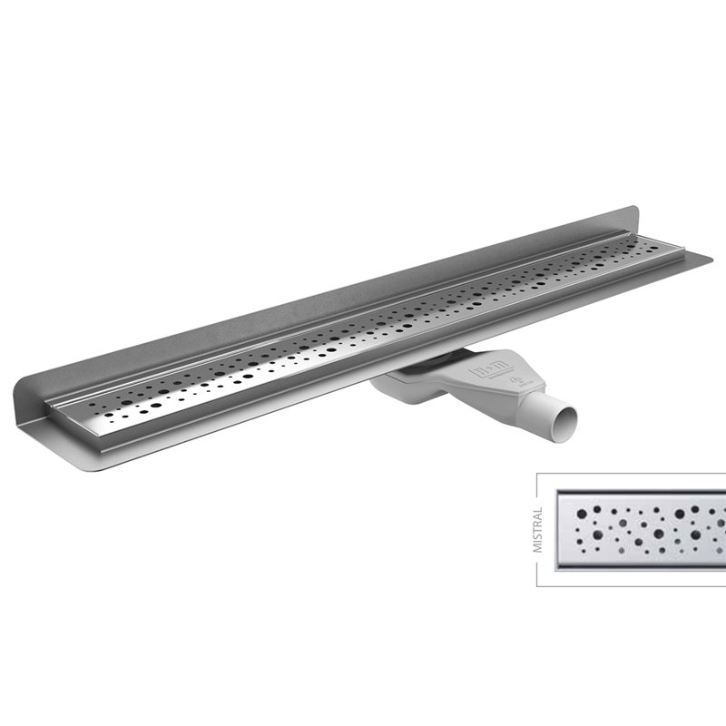 Wiper Premium ZK Mistral 50 cm odpływ liniowy z syfonem drop 50 (rynna+ruszt+syfon) (ZK-OL50P-MIS-DROP-50)