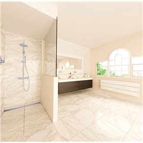 Wiper Elite Zonda Odpływ liniowy 110 cm z niskim syfonem snake (ELITE110-ZONDA-SNAKE)