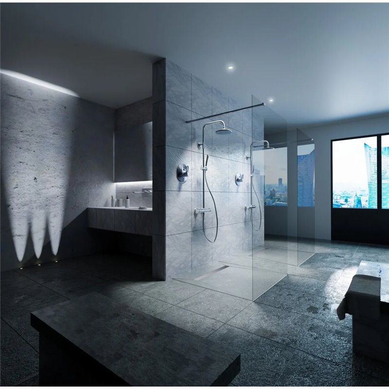 Wiper Elite Zonda Odpływ liniowy 110 cm z niskim syfonem snake (ELITE110-ZONDA-SNAKE)