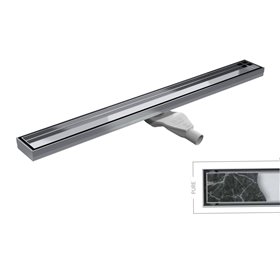 Wiper Classic Pure Odpływ liniowy 70 cm z syfonem drop 35 (CLASSIC-70-PURE-DROP-35)