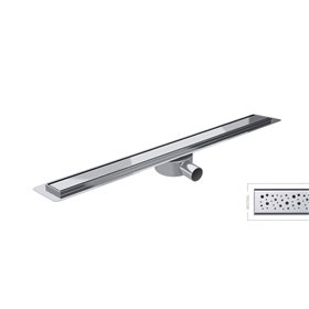 Wiper Premium Slim Mistral Odpływ liniowy 120 cm z syfonem smart trap (PREMIUM-120-SLIM-MISTRAL)