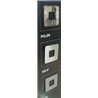 Wiper Classic Ponente 12x12 cm Odwodnienie punktowe z syfonem Drop 50 (WP120-CLASSIC-DROP50-PON)