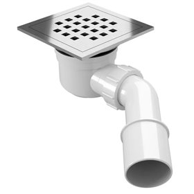 Wiper Classic Sirocco 10x10 cm Odwodnienie punktowe z syfonem Drop 35 (WP100-CLASSIC-DROP35-SIR)