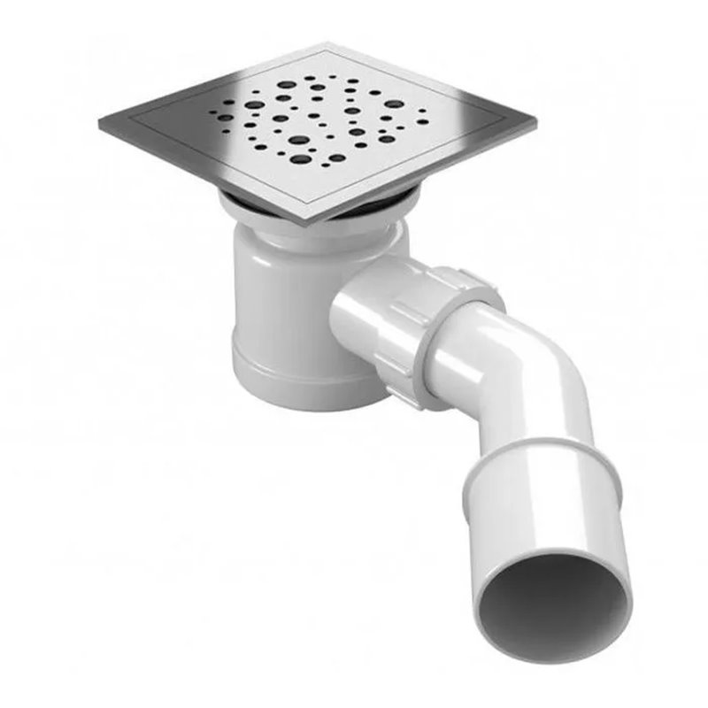 Wiper Classic Mistral 10x10 cm Odwodnienie punktowe z syfonem Drop 35 (WP100-CLASSIC-DROP35-MIS)