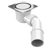 Wiper Classic Ponente 12x12 cm Odwodnienie punktowe z syfonem Drop 50 (WP120-CLASSIC-DROP50-PON)