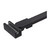 Wiper Verve Black Ścianka prysznicowa walk-in 140 cm (VERRE-DARK-140)