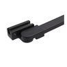 Wiper Verve Black Ścianka prysznicowa walk-in 140 cm (VERRE-DARK-140)