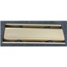 Wiper Intensi 316 Odpływ liniowy z podwójnym syfonem LAN Bright Gold 40 - 120 cm do docinania (500.0211.47.120)