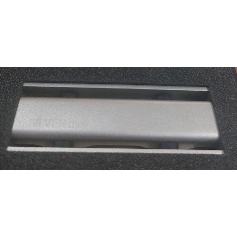 Wiper Intensi 316 Odpływ liniowy z podwójnym syfonem LIN Silver 40 - 150 cm do docinania (500.0210.31.150)