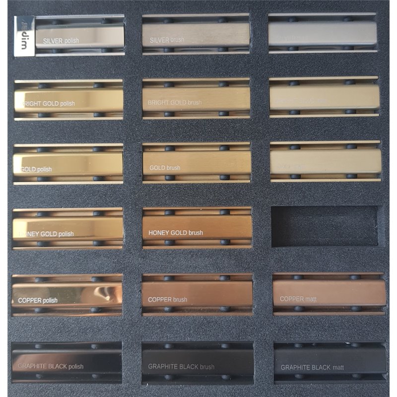 Wiper Intensi 316 Odpływ liniowy z podwójnym syfonem LIN Silver 40 - 150 cm do docinania (500.0210.31.150)