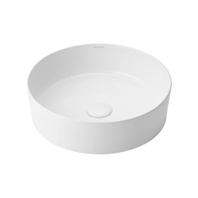 Uptrend LYNX 38,5x38,5 cm umywalka nablatowa biały połysk (UP4024)