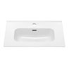 Uptrend CHARO 60x38,5 cm umywalka meblowa biały połysk, z otworem na baterię oraz przelewem (TR411-600)