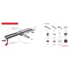 Wiper New Premium Revers (ruszt 2w1) Odpływ liniowy 70 cm z obrotowym syfonem Snake 360 - Zestaw (500.0724.01.070)