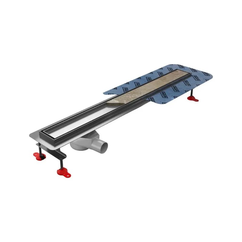 Wiper New Premium Offset Revers (Ruszt 2w1) Odpływ liniowy 70 cm z obrotowym syfonem snake 360 - Zestaw (500.0902.02.070)